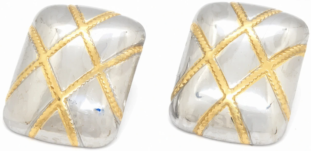 Aros de acero quirurgico bicolor 25mm